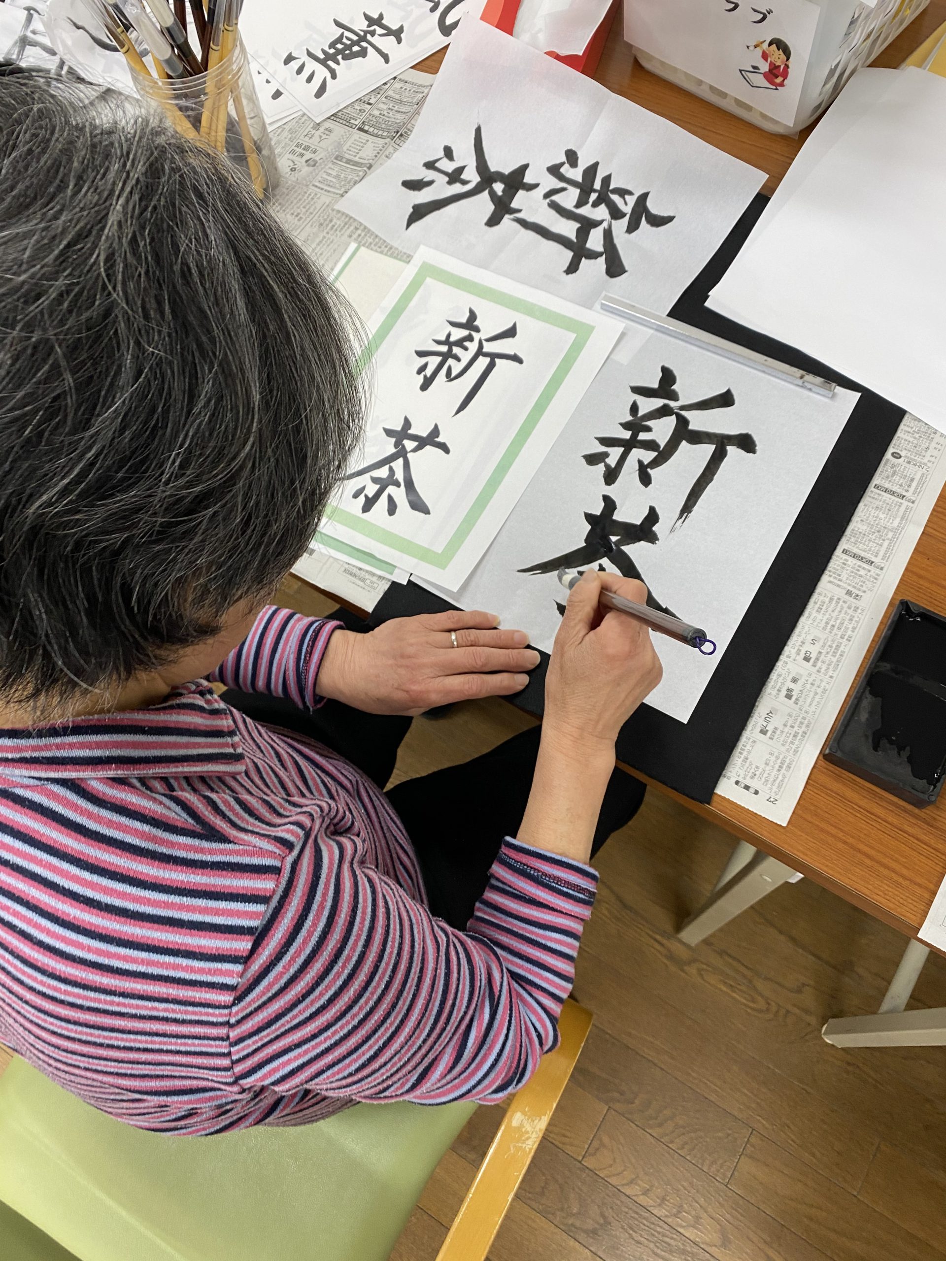 クラブ活動紹介～絵手紙・書道クラブ～イメージ
