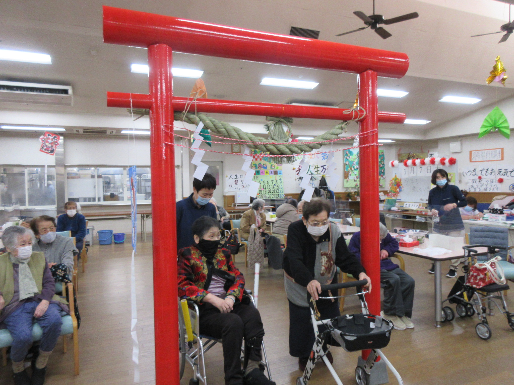 1月デイサービス便りイメージ