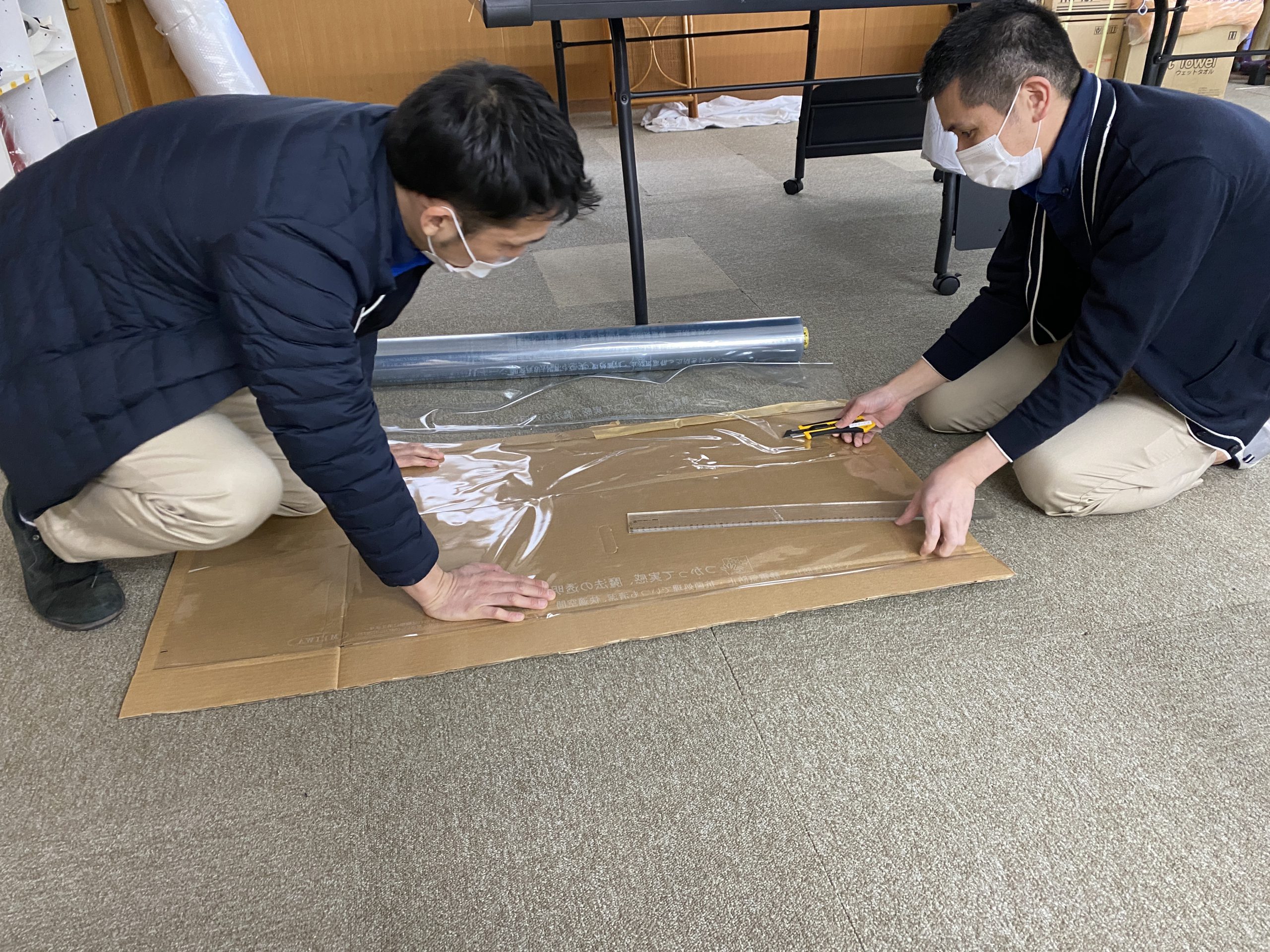 コロナウイルス対策委員会🌟活動記録イメージ