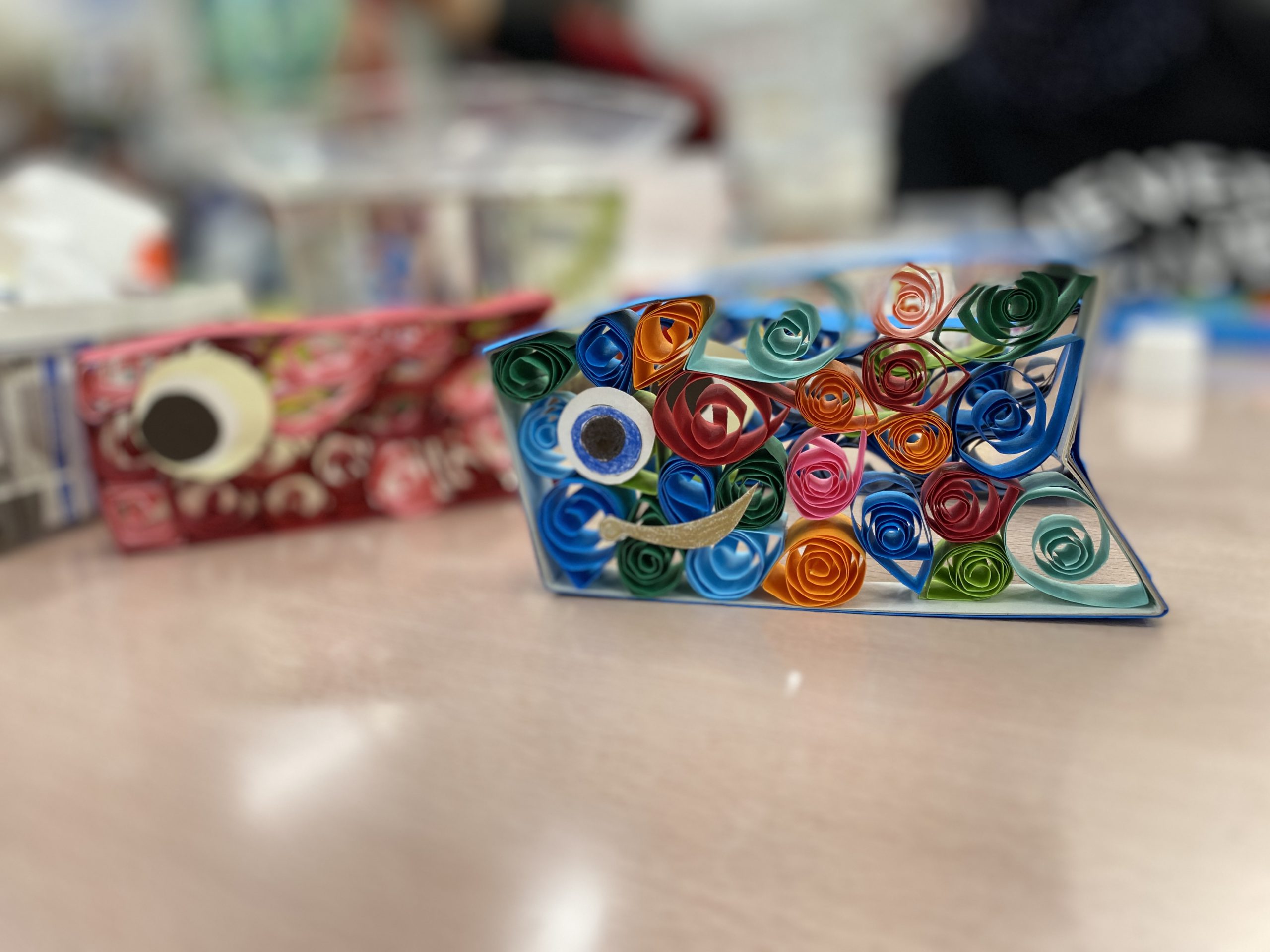 デイサービス工作クラブ✨鯉のぼりの置き飾り🎏イメージ