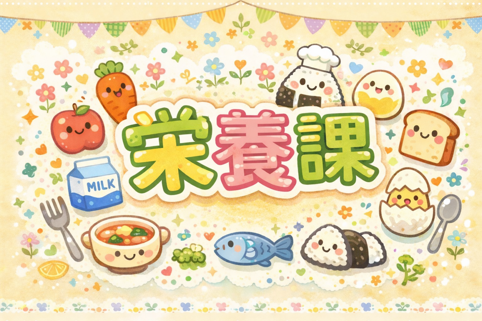 栄養課からのおしらせイメージ