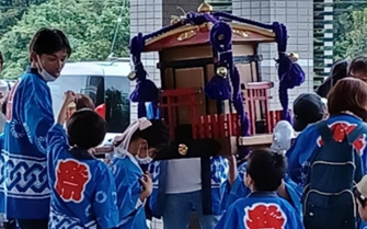 こどもみこしが来てくれました！⛩️イメージ
