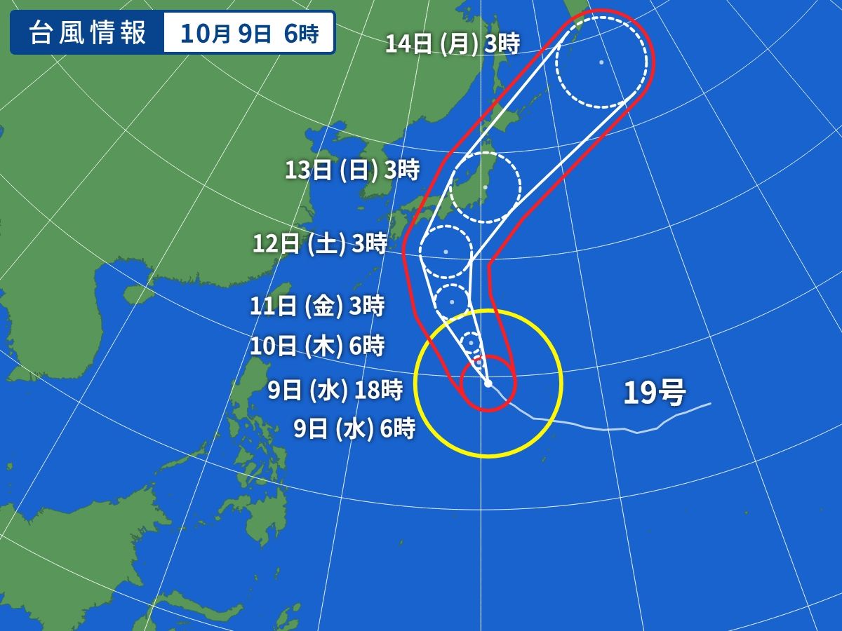台風１９号についてイメージ
