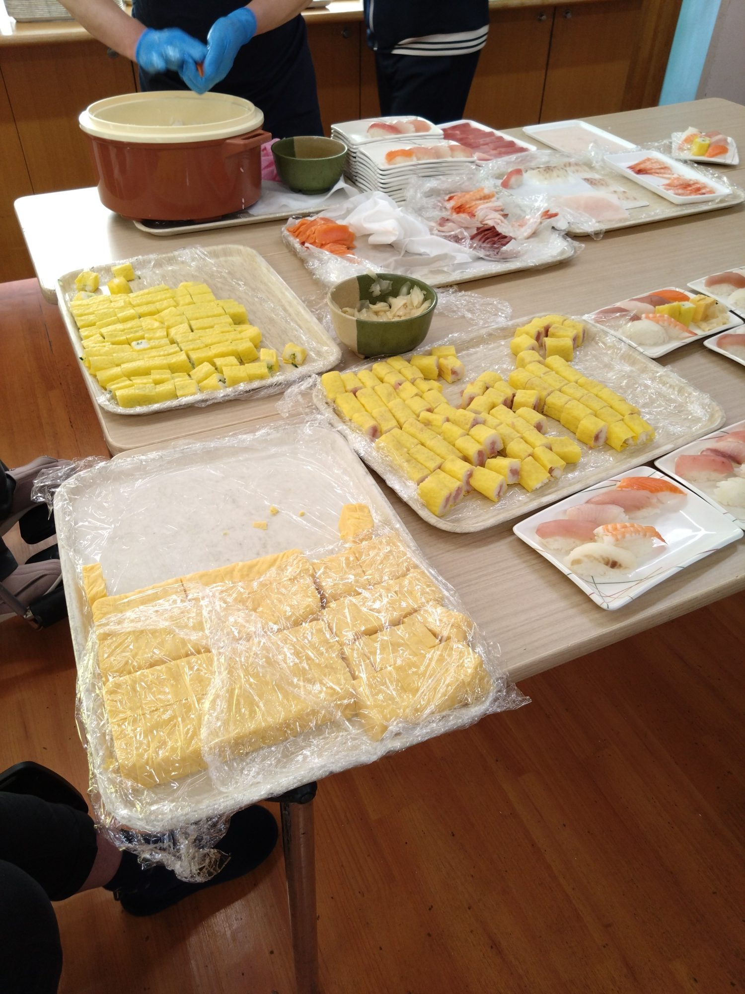 お寿司会を行いましたイメージ